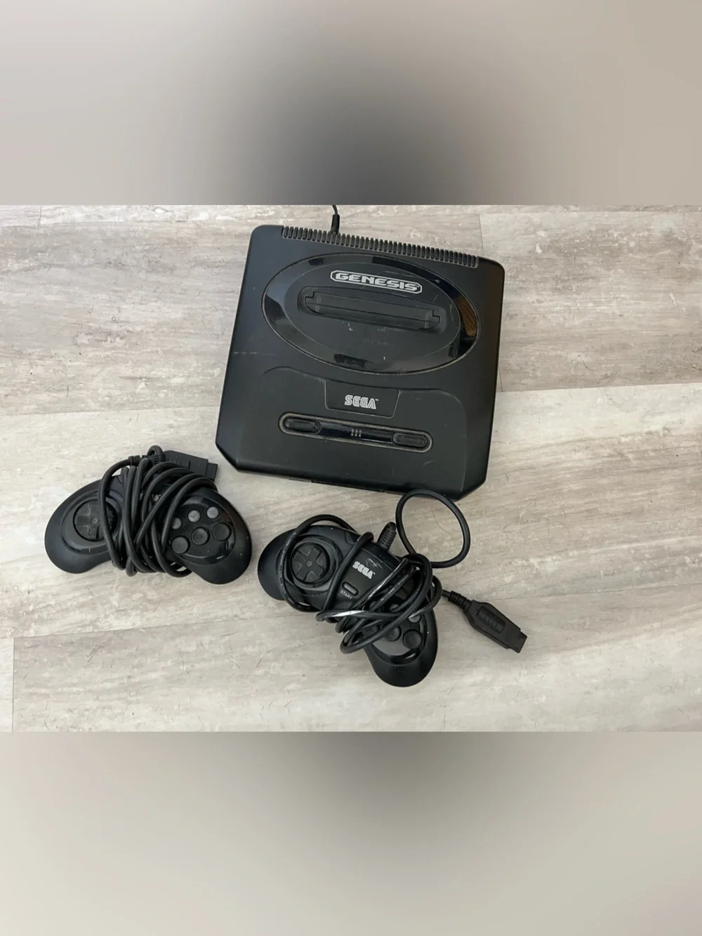 SEGA Genesis Classic Gaming Console with Two Wired Controllers